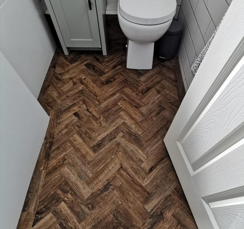 luxury vinyl tile installed by floorsmith
